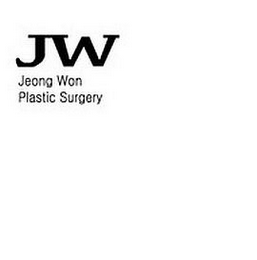 JW JEONG WON PLASTIC SURGERY logo
