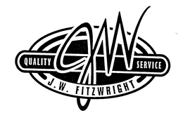 JW QUALITY SERVICE J.W. FITZWRIGHT logo