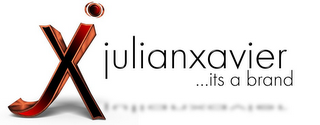 JX JULIAN XAVIER ...ITS A BRAND logo