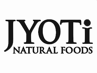 JYOTI NATURAL FOODS logo