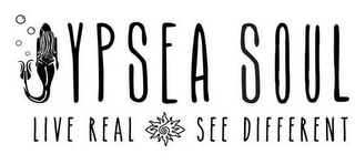 JYPSEA SOUL LIVE REAL SEE DIFFERENT logo