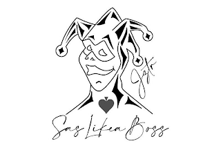 JZTR SAS LIKE A BOSS logo