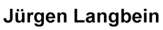 JÜRGEN LANGBEIN logo