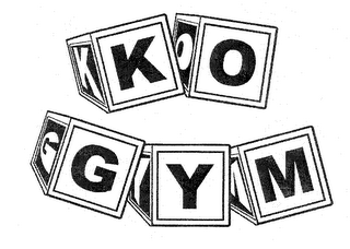 K. 0. GYM logo