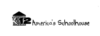 K 12 AMERICA'S SCHOOLHOUSE logo