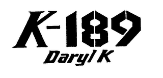 K-189 DARYL K logo