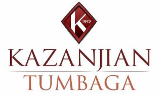 K 1913 KAZANJIAN TUMBAGA logo