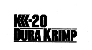 K-20 DURA KRIMP logo