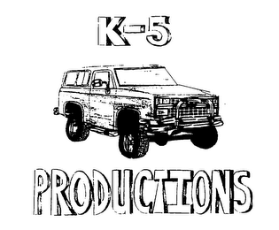 K-5 PRODUCTIONS logo