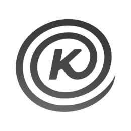 K logo