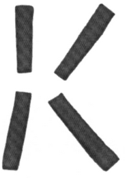K logo