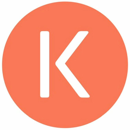 K logo