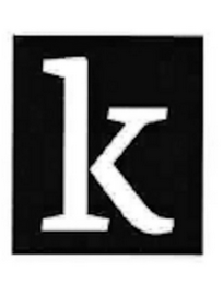 K logo