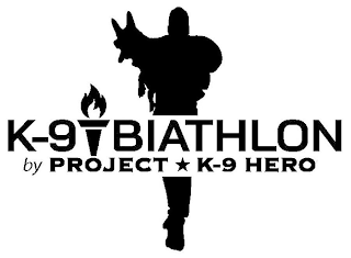 K-9 BIATHLON BY PROJECT K-9 HERO logo
