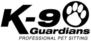 K-9 GUARDIANS PROFESSIONAL PET SITTING logo