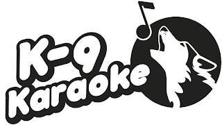 K-9 KARAOKE logo