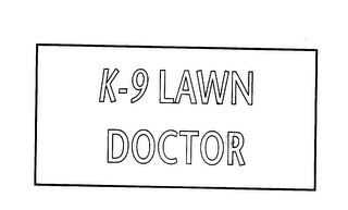 K-9 LAWN DOCTOR logo