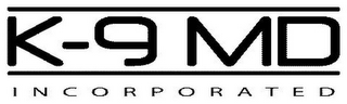 K-9 MD INCORPORATED logo