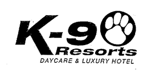 K-9 RESORTS DAYCARE & LUXURY HOTEL logo