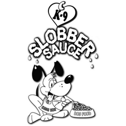 K-9 SLOBBER SAUCE DOG FOOD logo