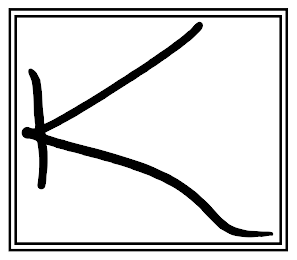 K logo