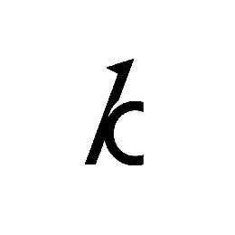 K logo
