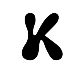 K logo