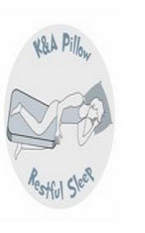 K & A PILLOW RESTFUL SLEEP logo