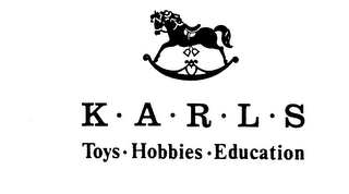 K-A-R-L-S TOYS-HOBBIES-EDUCATION logo