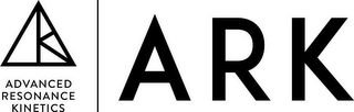 K ADVANCED RESONANCE KINETICS ARK logo