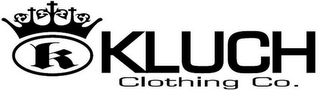 K AND KLUCH CLOTHING CO. logo