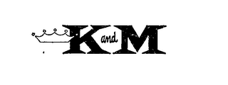 K AND M logo