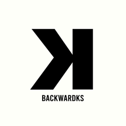 K BACKWARDKS logo
