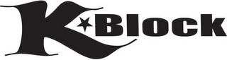 K BLOCK logo