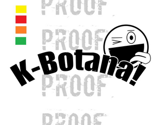K-BOTANA! PROOF logo