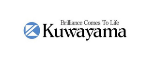 K BRILLIANCE COMES TO LIFE KUWAYAMA logo