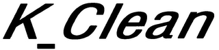 K CLEAN logo