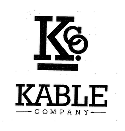 K CO. KABLE - COMPANY - logo