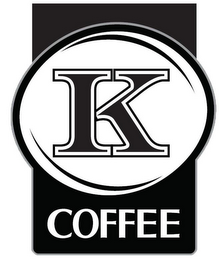 K COFFEE logo