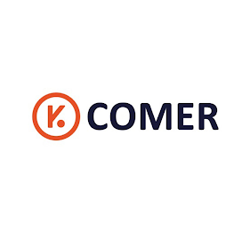 K COMER logo