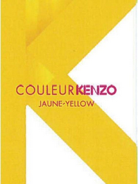 K COULEUR KENZO JAUNE-YELLOW logo