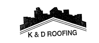 K & D ROOFING logo