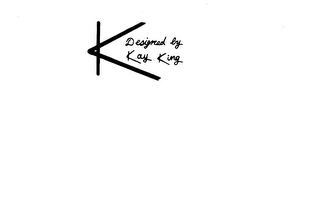 K DESIGNED BY KAY KING logo