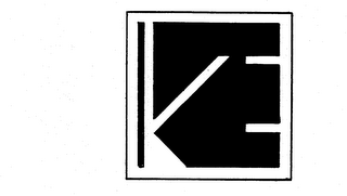 K E logo