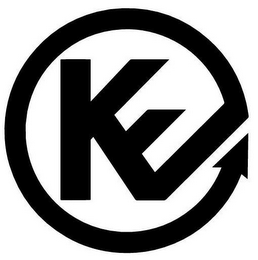 K E logo