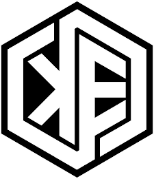K E logo