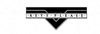 -K-E-Y-S - P-L-E-A-S-E- logo