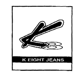 K EIGHT JEANS logo