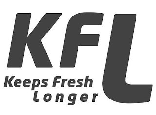 K F L KEEPS FRESH LONGER logo