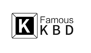 K FAMOUS KBD logo